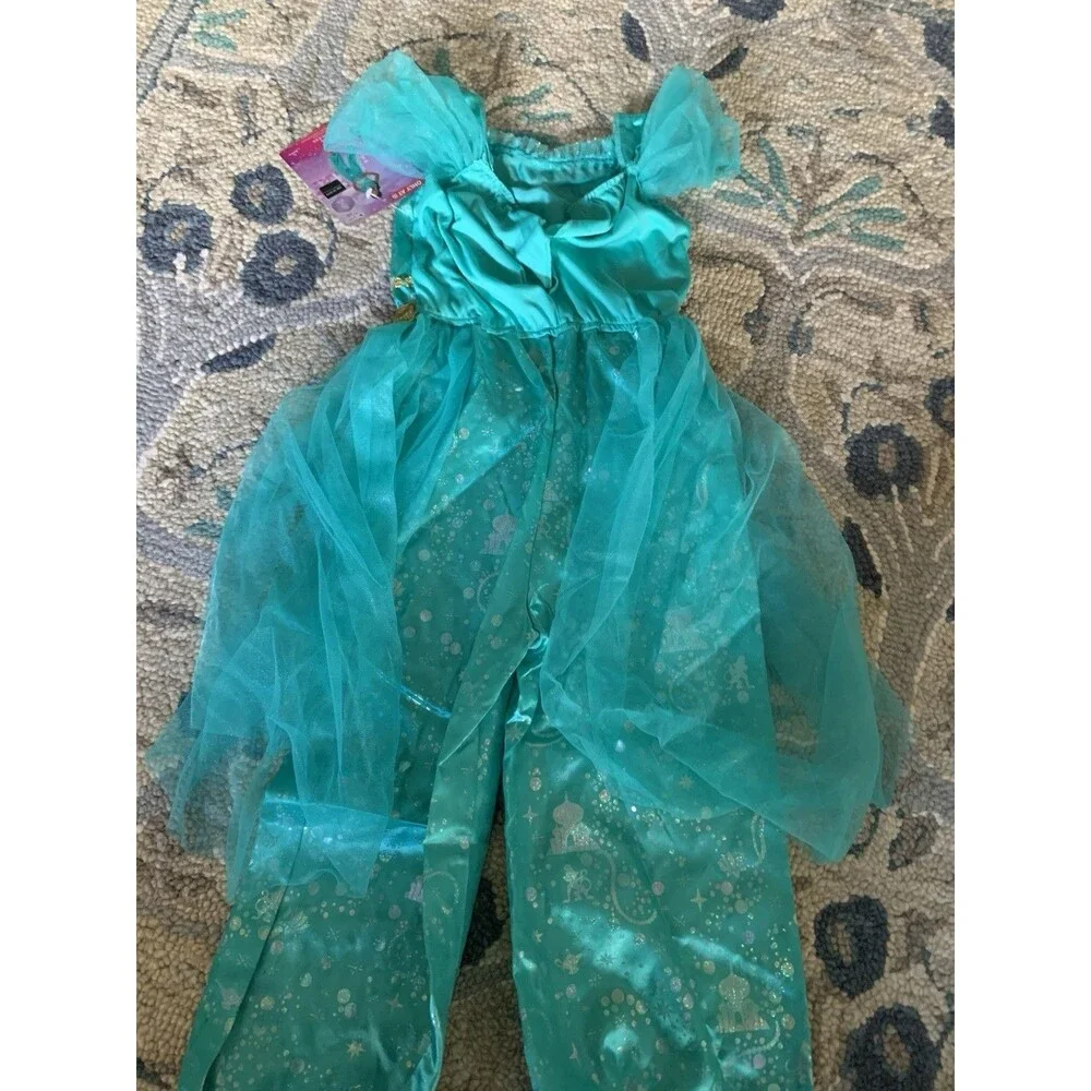 New Disney Princess Aladdin Jasmine Costume Girls M (7-8) Halloween